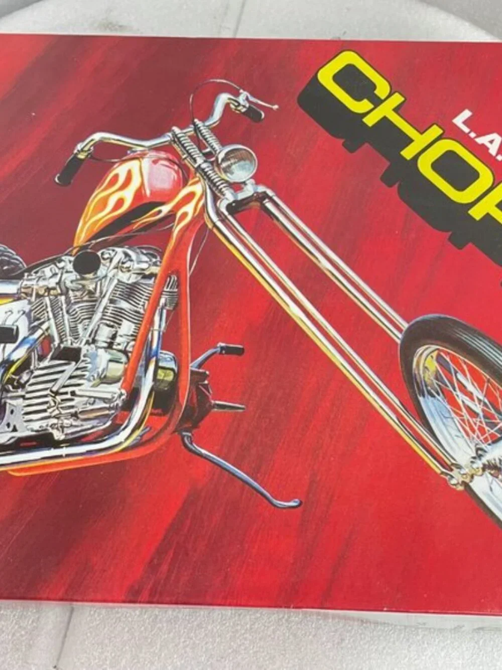 L.A. Street Chopper Motorcycle Revell 1/8 Model Kit NEW